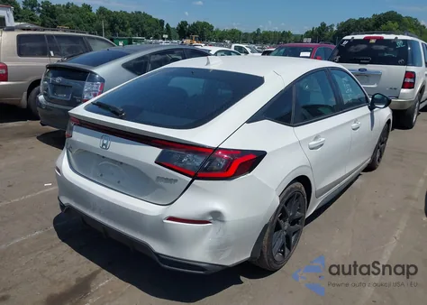 2025 Honda Civic Sport из США, поврежденный, VIN 19XFL2H84SE003940